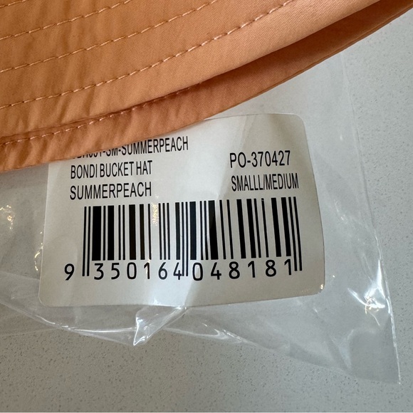 NWT I Solbari Women’s Peach Bucket Hat I Size S/M - Picture 8 of 12